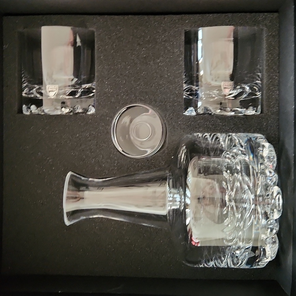 ORREFORS ERIK DECANTER SET: